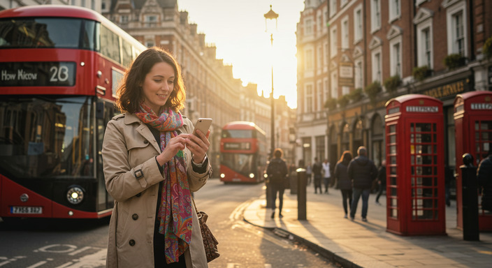 Person booking bus tickets online with calendar showing advance booking savings